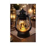 Frefly Store Pilli LED Işık, Askılı Fener Süsü Sarı Işıklar Peri Işıkları Aydınlatmalı Şerit LED Ramazan Süsü LED Işık Siyah [enerji Sınıfı A+]