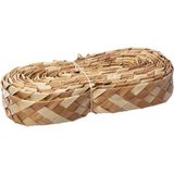 Frefly Store Planet Pleasures Parçalayıcılar Düz Doğal Kuş Oyuncak, 1" x 30' Rulo - Ahşap - Bej