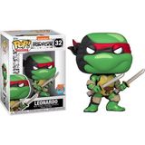 Frefly Store Pop Funko 60652 Tmnt Comics Leonardo Px Vinil Figür, Siyah-Beyaz Kılıflı, 9,5 cm Yükseklik - (DipCamo)Charcoal-White