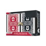 Frefly Store Premium Pvc Poker Kart Seti - Iki Deste (Kırmızı, Siyah) - 10