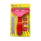 Frefly Store Profesyonel Cam Kazıma Bıçağı, Sk5 Çelik Keskin Uç, Abs Ergonomik Sap, 100X18 Mm, 2 Yedek Bıçaklı Cam ve Yüzey Temizleme Aparatı
