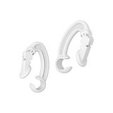 Frefly Store Psr Aksesuar Earhook Kulaklık Tutucu Aparat – Evrensel Uyumlu, Düşme Önleyici, Ayarlanabilir Kanca Tasarım, Spor ve Günlük Kullanım Için Rahat Kulaklık Askısı (Beyaz)