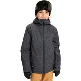 Frefly Store Quiksilver Mission Baskılı Erkek Çocuk Yeleği (Tekli Paket) - 0-Gri - 0 - 1 Yaş