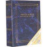 Frefly Store Rabsev 13X18CM 100 Fotoğraf Kapasiteli Ciltbezli Lüks Fotoğraf Albümü (Mavi)