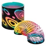Frefly Store Rainbow Neon Stres Yayı - Karışık Desenli Eğlenceli Oyuncak - (DipCamo)Charcoal-White