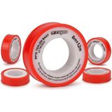 Frefly Store Rayno Teflon Bant 12 Metre x 8 mm – Su, Doğalgaz ve Tesisat Bağlantıları Için Ptfe Sızdırmazlık Bandı | 5 Adet - Ahşap