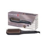 Frefly Store Remington Düzleştirici Fırça 2'si 1 Arada: Daha Kısa Şekillendirme Süresi Için Düzleştirici ve Saç Fırçası (Soğuk Uçlu Seramik Kaplı ve Antistatik Kıllar, Dijital Ekran, 150-230 ° C) CB7400