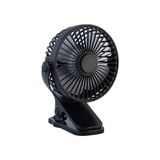 Frefly Store Şarjlı USB Mini Klipsli Vantilatör Fan - 3 Kademeli - 360° Hareketli - Bebek Arabası, Ofis, Masaüstü, Kamp Kullanımı Için Uygun - Sessiz ve Taşınabilir - Asorti Renk