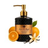 Frefly Store Savon De Royal Luxury Vegan Sıvı Sabun Black Pearl 500 Ml, Portakal, Vanilya