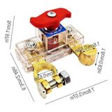 Frefly Store Şeffaf Akü Kutup Başı Şalteri, 12V-24V 300A Devre Kesici