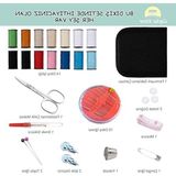 Frefly Store Seyahat Dikiş Kiti, Iplik, Iğne ve Makas Dahil, Taşınabilir Mini Acil Durum Seti