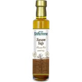 Frefly Store Shiffa Home Susam Yağı 250 ml | Soğuk SIKIM%100 Doğal Saf Bitkisel Yağ | Omega, Vitamin ve Mineral Açısından Zengin | Cilt ve Saç Bakım Yağı | Masaj, Mutfak ve Aromaterapi Kullanımı - 0,5 L