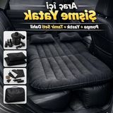 Frefly Store Şişme Araç Içi Yatak Seti, Arka Koltuk Uyumlu ve Taşınabilir - 3,5 cm - Ahşap
