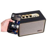Frefly Store Siyah Elektro Gitar Amplifikatörü, Modern Tasarım