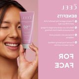 Frefly Store Spf 50+ Eşitleyici Güneş Kremi, Glutatyon ve Hyaluronik Asit Içeren 50 ml