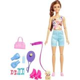Frefly Store Spor Kıyafetleri ile Barbie Bebek, Patencisi ve Aksesuarları