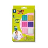 Frefly Store Staedtler Kids Fırında Sertleşen Modelleme Hamuru, "girlie" Malzeme Paketi, Çekici, Modaya Uygun Renk Seçenekleri, Özellikle Yumuşak, Yüksek Kalite, Her Biri 42 Gram 6 Blok, 8032 02