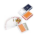Frefly Store Star Briç Oyun Kağıdı Extra Kızıl Ay A/30 Artex – 2 Deste (Kırmızı & Mavi) Poker Iskambil Kartı, 285 gr Opak Kağıt, Profesyonel Kullanım