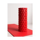 Frefly Store Sunyo Foam Roller Masaj Rulosu – Yo, Pilates, Fitness ve Fizyoterapi Için Eva Köpük Masaj Aleti (33X14 Cm) (Kırmızı)