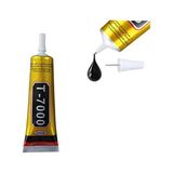 Frefly Store T-7000 50 ml Süper, Cam, Kumaş, El Sanatı, Yapıştırıcı, Yapboz, Tutkal Onarıma Uygun Çok Amaçlı Yüksek Performanslı Endüstriyel Tutkal Yarı Sıvı Siyah Yapışkan (50 Ml, 1 Paket)