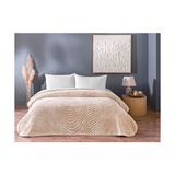 Frefly Store Taç Dune Çift Kişilik Battaniye Bej - 58 x 42 cm - 1 x 32 x 27 cm