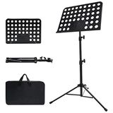 Frefly Store Taşınabilir Nota Kağıdı Müzik Standı, Çantalı, Ayarlanabilir Tasarım, 1 Paket