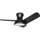 Frefly Store Tavan Vantilatörü LED Armatür 80CM 54W, App ve Kumanda Kontrollü, 6 Kademeli Fan, 3 Işık Rengi 3000K-4000K-6500K, Tersine Dönüş Özellikli, Gece Modu, Sessiz Motor GVA54 (GVA54, Siyah Siyah) - Ahşap - Bej