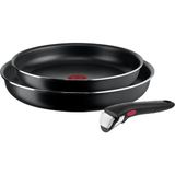 Frefly Store Tefal Titanyum 1x Ingenio Simplecook 3 Parça Tava Seti - 2100134663