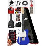Frefly Store Tele Kasa Elektro Gitar - Maple Klavye, 2 Manyetik
