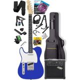 Frefly Store Tele Kasa Elektro Gitar ve 25W Amfi Seti - 3 Renk Sunburst