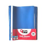 Frefly Store Telli Dosya Mavi 50'li Paket - 41 Delft Blue
