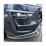 Frefly Store Tesla Model Y Juniper (2025+) Uyumlu Ön Tampon Sis Farı Kaşı Kaplama Seti (4 Parça) (Parlak Karbon Fiber)