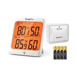 Frefly Store Thermopro TP63C Iç ve Dış Mekan (Sensörlü) Dijital Sıcaklık ve Nem Ölçer