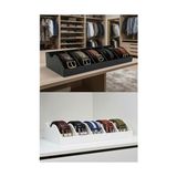 Frefly Store Tineke 5 Bölmeli Kemer Çorap Takı Makyaj Organizeri Dolap Içi Kemer Düzenleyici Organizer Beyaz - 41 Delft Blue