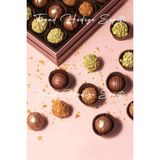 Frefly Store Trend Hediye Sepeti Takribi 200 Adet Küçük Boy Kahverengi Truff Çikolata Kağıdı, Muffin Kek Kalıbı, Lokum Kağıdı 35X20 mm Doğum Günü Parti Dekorasyonu Için