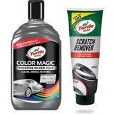 Frefly Store Turtle Wax Renkli Gri Cila + Ince Çizik Giderici Pasta 100 ml