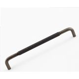 Frefly Store Uber Tırtıklı Antik Sarı Metal Kulp 224 mm 22.4 cm Mobilya Çekmece Mutfak Dolabı Dolap Modern Kapak