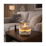 Frefly Store Ufo Yağmur Damlası Aroma Difüzörü – Hava Nemlendirici Buhar Makinesi – Raindrop Modlu, Renkli Işıklı, Zaman Ayarlı & Otomatik Kapanmalı Dekoratif Difüzör Uzaktan Kumandalı