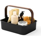 Frefly Store Umbra Bellwood Kulplu Çok Amaçlı Caddy Organizatör, Çalışma Masası, Makyaj, Yurt Caddesi, Mutfak Dolabı Düzenleyici, Siyah/ceviz - 0,33 - 00-Siyah - Beyaz