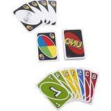 Frefly Store Uno Uno Kartlar, Renk ve Sayı Eşleştirmeli Klasik Kart Oyunu, W2087 W2087 - Acı Kahverengi
