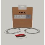 Frefly Store Uzun Sap Bağlama Teli, 2'li Set, Yüksek Kalite Malzeme - 3 Renk Sunburst