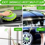 Frefly Store Uzun Saplı Mikrofiber Araba Yıkama Fırçası, Çiziksiz Temizlik Için