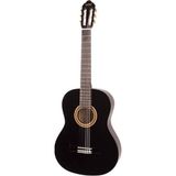 Frefly Store , VC104TBK, Klasik Gitar 4/4 Siyah Sap Çelikli 642317596471