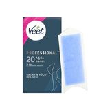Frefly Store Veet Professional Sir Ağda Bandı Bacak ve Vücut Bölgesi Hassas Ciltler Için 20'li