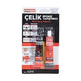 Frefly Store Vodabond Seramik Ahşap Metal Plastik Cam Çelik Epoksi Yapıştırıcı 20+20 ml