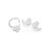 Frefly Store Voit Voıt Kulak Burun Tıkacı Setı Std Unisex Kulak Burun Tıkacı 1VTAKACEP5 Beyaz Tek Ebat