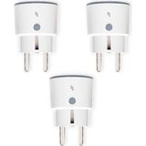 Frefly Store Wi-Fi Akıllı Priz, 3'lü Set, 16A Güç Kapasitesi