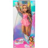 Frefly Store Winx Club Fairy Doll – Flora With Glitter Wings & Articulated Joints – Magical Fairy Transformation Outfit – Removable Accessories – Official Winx Toy For Girls – Ages 4+ - Ahşap