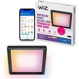 Frefly Store Wiz Akıllı Tavan Lambası, Ince Kare Tasarım, Birden Fazla Boyut, Ses/uygulama Kontrolü, Zaman Planlama, Google Home, Amazon Alexa ve Apple Homekit ile Çalışır, Iç Aydınlatma, Siyah/beyaz - 00-Beyaz