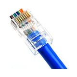 Frefly Store Yeni Nesil Delikli Cat6 RJ45 Konnektör Utp Jack (100 Adet)